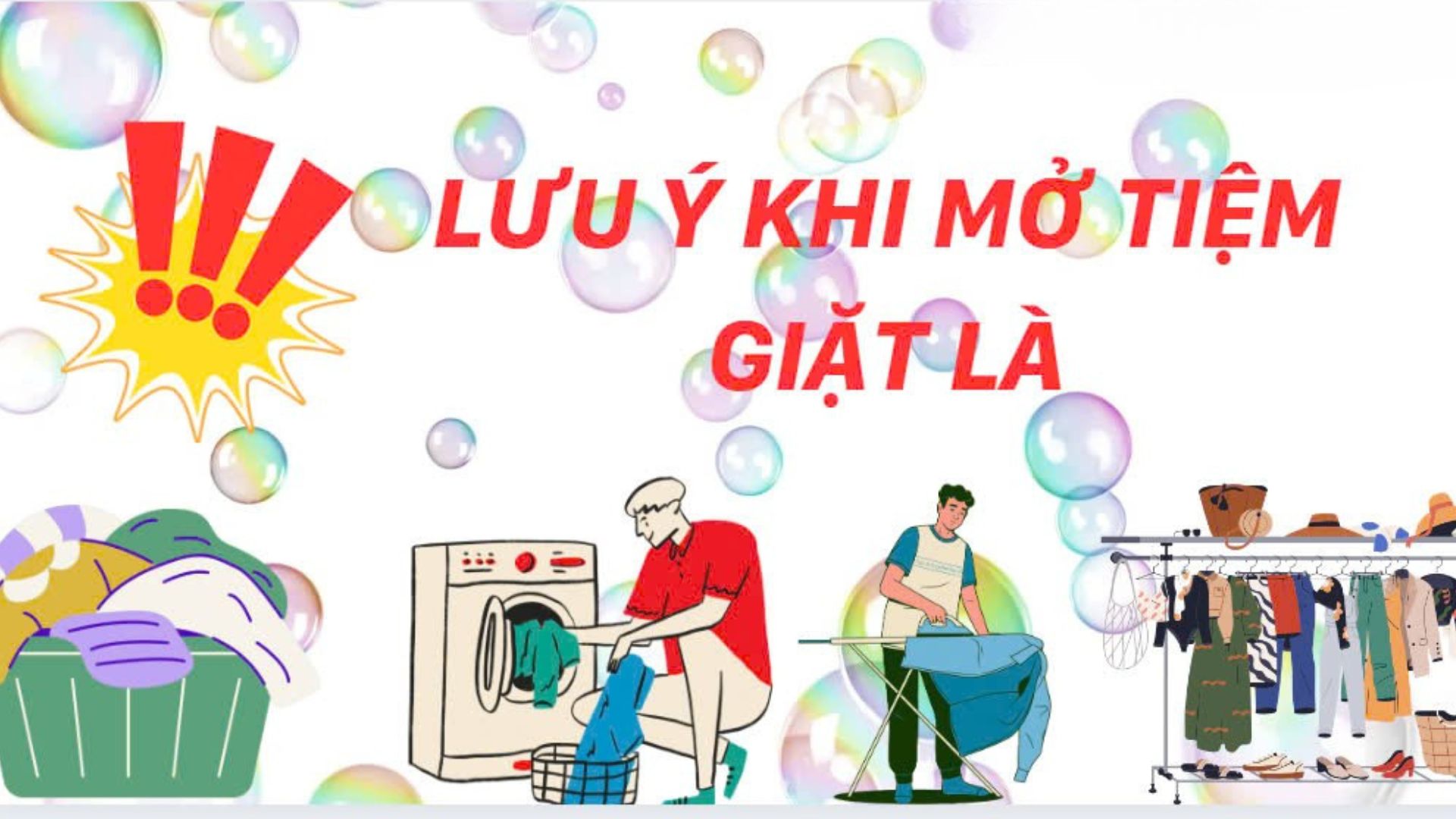 Những điều cần biết khi kinh doanh giặt khô là hơi