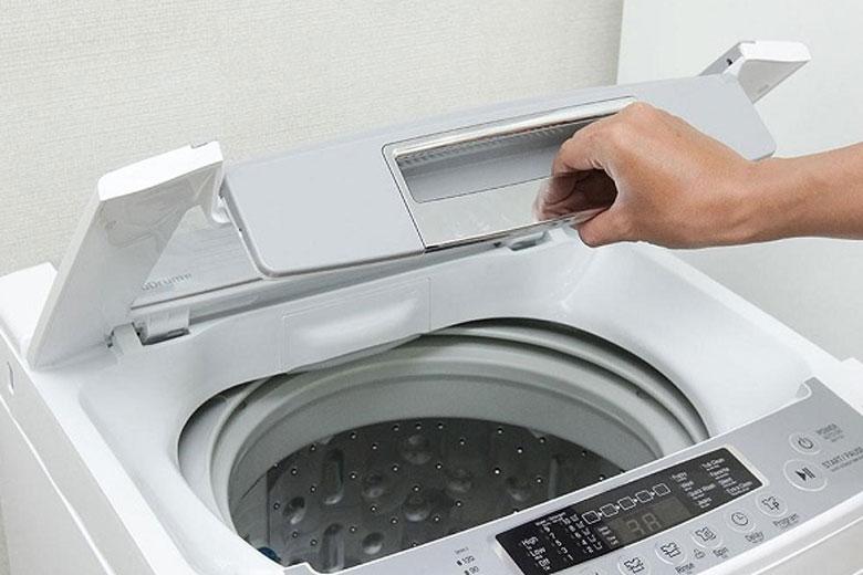 Nắp máy giặt không đóng chặt