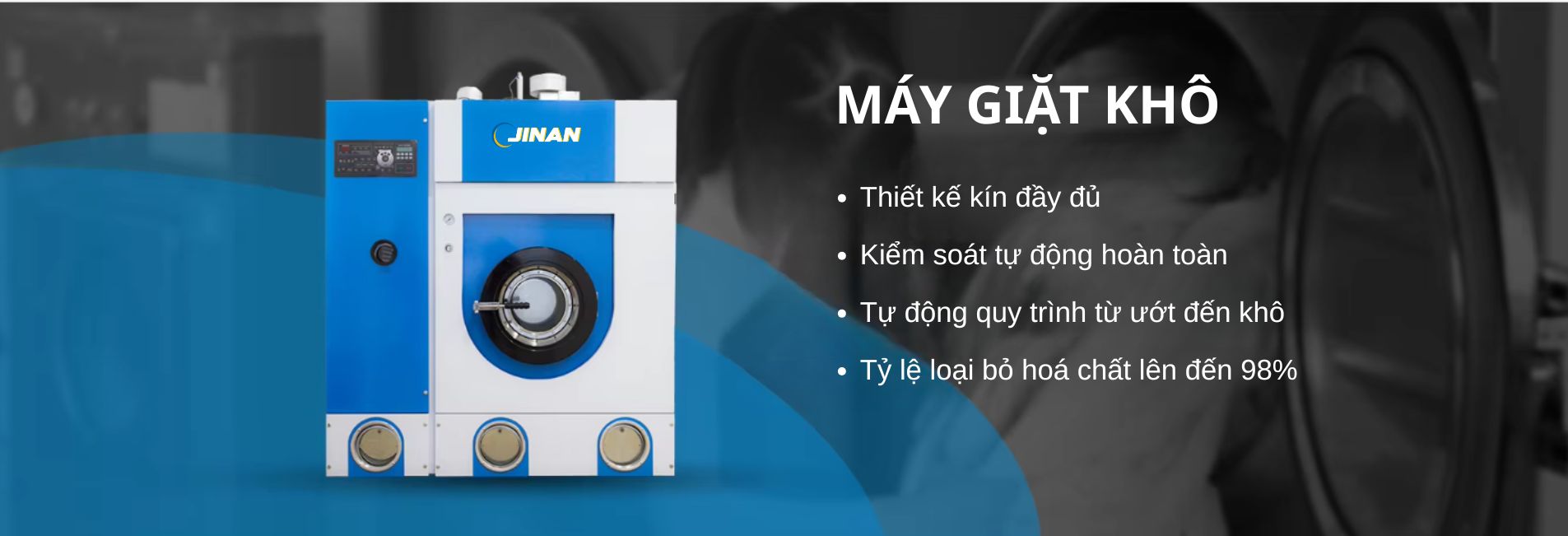 tổng kho máy giặt là công nghiệp Jinan Group (3)